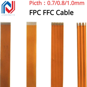 1 бр./лот Кабел спк стартира строителни FFC Конектор за свързване на проводници към печатната платка с по стъпка 0,7 мм 3 4 5 6 7 8 9 10 12 16 18 20 22 24 30 36 40 Болт