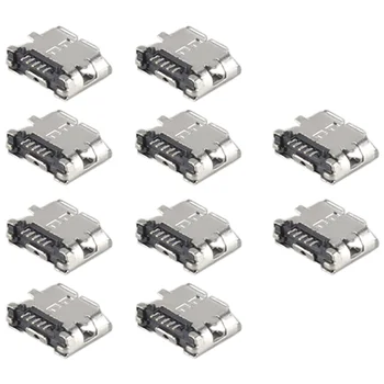 10 бр. резервни части, Тип B Конектор Micro USB конектор-конектор