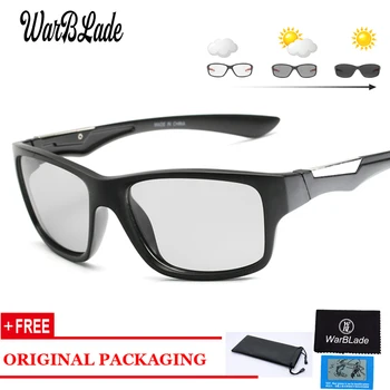 2019 Нови Мъжки Фотохромичните Поляризирани Слънчеви очила Anti-UV За Шофиране, Очила за Мъже, Жени, Шофьори, Слънчеви Очила с UV400, Мъжки слънчеви Очила