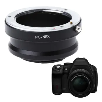 2023 Нов Адаптер PK-NEX Digital Ring Camera Lens Adapter за обектив Pentax PK K-mount за фотоапарати Sony NEX E-Mount Бърза Доставка