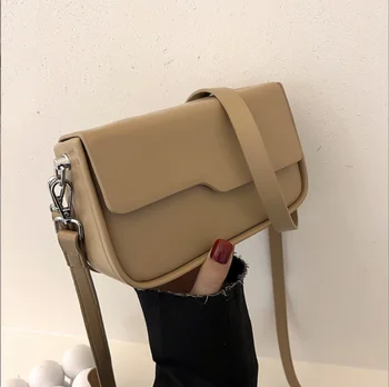 2023 Нова дамски ежедневни чанта през рамо от изкуствена кожа, дамски модерна чанта през рамото си, пътна чанта