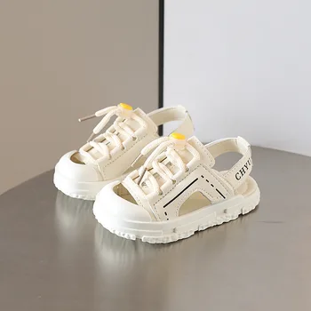 2024 Висококачествени Модерни класни детски сандали, Лятна Класически обувки за момичета и момчета, Дишащи плажни обувки за деца, Сандали