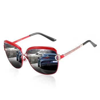 2024 Нови Модни Луксозни Класически Слънчеви очила От сплав, Висококачествени Поляризирани Слънчеви очила, Дамски Слънчеви очила за момичета UV400 Gafas De Sol