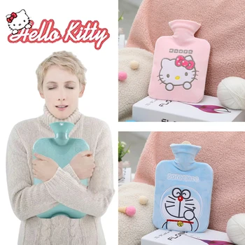 250/1500 мл Hello Kitty Топло Зимно Портативна За Впръскване на Вода PVC Взрывозащищенная Топлоизолация Гореща Вода Сладко