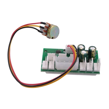 2X PWM-контролер на скоростта на вентилатора 8-инчов майнера DC12V, 8-канален hub е мощен регулатор на скоростта на вентилатора, регулатор на честотата на въртене, захранване 4P