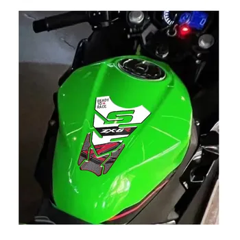 3D Капачката На Резервоара на Мотоциклета Тампон Протектор Етикети Етикети За KAWASAKI ZX6R ZX-6R ZX 6R ZX6RR ZX636