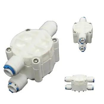 4-ходова 1/4-портов автоматичен спирателен кран за системата за филтриране на вода с обратен осмосом RO