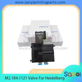 5 Бр Heidelberg Printing M2.184.1121 Електромагнитен Клапан Festo MEBH-4/2-QS-4-SA За Печатна машина SM102 CD102 SM52 PM52