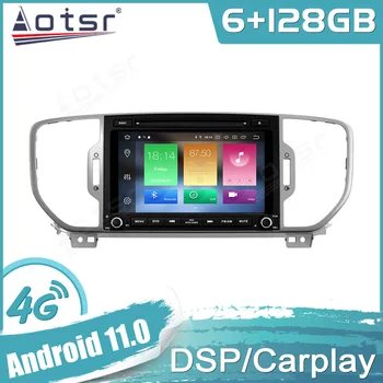6 + 128 GB Android 11 За KIA SPORTAGE 2016 Автомобилна GPS Навигация Авто Стерео Мултимедия Радио Видео Carplay Магнитола Главното Устройство