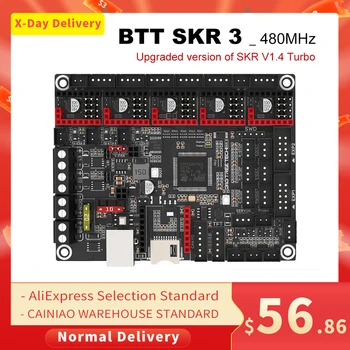 BIGTREETECH BTT SKR 3 32-Битова Такса Управление на TMC2209 EZ5160 Pro Drive Raspberry Pi Upgrade SKRV1.4 Turbo дънна Платка За Ender3 /5