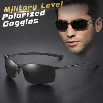 CoolPandas Нов Дизайн за Слънчеви Очила С Поляризирана Покритие на Обектива 2023 Мъжки Фотохромичните Слънчеви Очила За шофиране, Риболов, Мъжки Очила с UV400