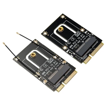 E9LB E Ключът към адаптер miniPCIe за свързване на карти, Wi-Fi M. 2 2230 към порт Mini PCIe