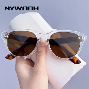 NYWOOH 2022 Модерни Слънчеви Очила, Дамски, Мъжки Маркови Дизайнерски Ретро Очила Дамски Летни Слънчеви Очила с Защита от uv