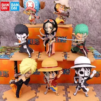 One Piece Аниме Zoro Luffy Модел Бижу Колекция накити от Статуята на Тенденцията модел Кукла Фигурка от PVC Играчки за деца Подаръци