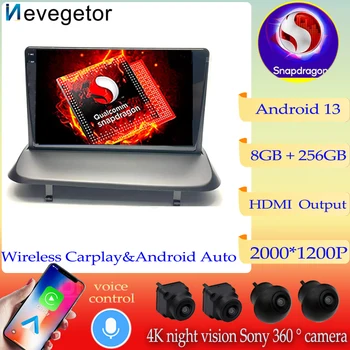 Qualcomm Snapdragon Android 13 За Peugeot 5008 3008 2009-2015 Авто Радио DVD Мултимедиен Плейър GPS Навигация Без да се 2din WIFI