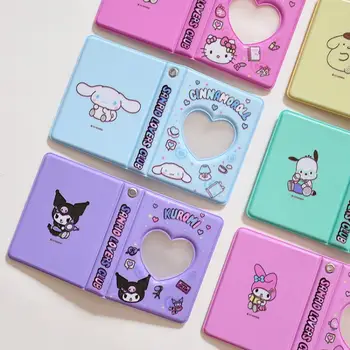 Sanrio Hello Kitty Kuromi Cinnamoroll Фотоалбум Pochacco My Melody Pom Pom Purin Титуляр За Фотокарточек Kpop Idol Cards Са Подбрани Книга