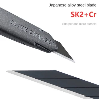 sdi 3006 или faca de arte multifuncional de metal Lâmina de processo profissional de 9mm Lâmina afiada de 30 graus или faca de papelaria