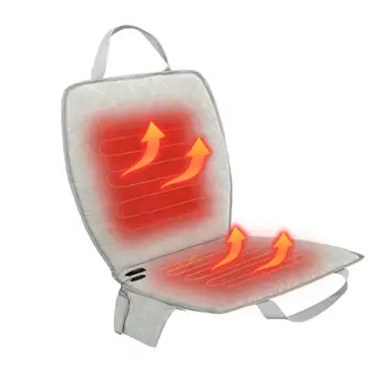 USB-нагревател за стола си, възглавницата на седалката с електрическо подгряване, офис топло, мат с нагревател за домашни любимци, зимни принадлежности за къмпинг сред природата, риболов топло