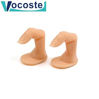 VOCOSTE Professional 2 елемента Модел тренировъчен пръста Тип на каботажните Дисплей Фалшив пръст за обучение нийл-арту Инструменти за фокуси с върха на палеца