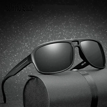 WarBLade 2019 Нов начин За Шофиране UV400 Слънчеви Очила Мъжки Поляризирани Слънчеви Очила Gofas De Sol
