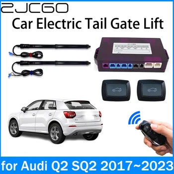 ZJCGO Автомобилен Захранващ блок на Багажника С Електрическо Всасыванием Задната Врата на Интелектуална Часова Повдигане на Задната Врата за Audi Q2 SQ2 2017 ~ 2023