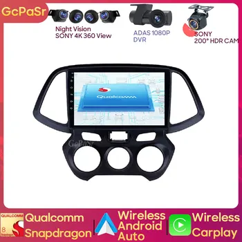 Авто Радиоплеер Qualcomm авточасти За Hyundai Santro Atos 2018 Android Навигация Аудио Carplay Wifi Dash Cam GPS CPU NO 2din DVD