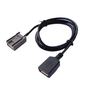 Автомобилен кабел Aux USB адаптер с клъстер конектор, удължител за Jazz-V Accord, стерео MP3-интерфейс, автомобилни Аксесоари