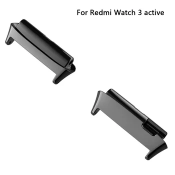 Адаптери Рамка за Redmi Watch 3 активни порта за Неръждаема стомана за RedMi Watch Lite 3 въжета за умни часовници с ширина 20 мм