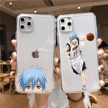 Аниме-Калъф Kuroko No Basket За Apple iphone 12 Mini 11 13 14 Pro Max XR XS X 8 7 Plus SE2020 Прозрачен Калъф За вашия телефон