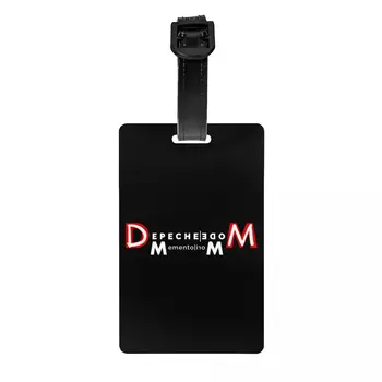 Багажни етикети Depeche Cool Mode, обичай музикални багажни етикети, идентификация стикер за защита на личните данни