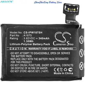Батерия Cameron Sino 340mAh A1875 за Apple A1861, Watch Серия 3 42 мм Watch Серия 3 GPS 42 мм