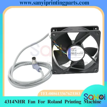 Безплатна доставка, 1 бр., вентилатор за по-добро качество 4314NHR за подробности печатна машина Roland 500 700 900