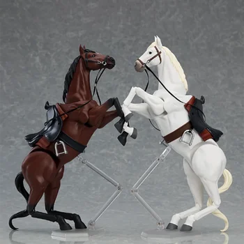 В наличност фигурка на коня Аниме Action Animal 1/12 Подвижната кон за статуи Figma са подбрани модел Кукли Развитие на играчка Декор в подарък