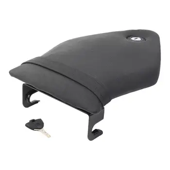 Възглавница за задната седалка на пътника, аксесоар от изкуствена кожа, черно на S1000 Rr 2009-2017, Лесна инсталация, подмяна на части, със Стилен