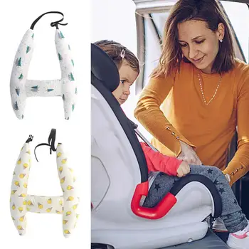 Възглавница за пътуване в кола H-Образна възглавница за тяло за деца и възрастни Подвижна детска възглавница за тялото Автомобили Възглавници за седалки за кола за врата за възрастни