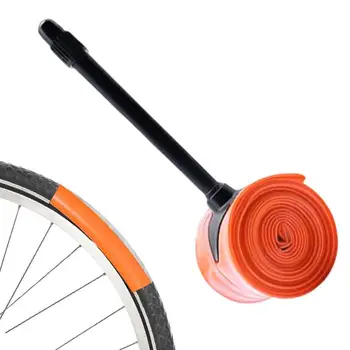 Вътрешна тръба велосипеди гуми Замяна тръба за планински велосипед 700C Инструмент за ремонт на планински велосипед и шоссейного на велосипед Лесно най-дългата вътрешна тръба