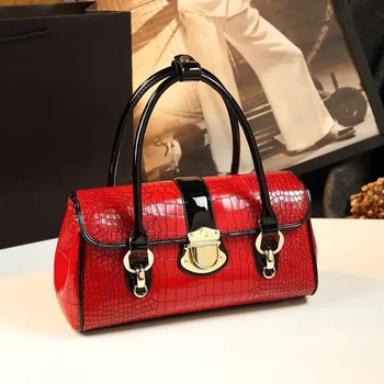 Дамски чанти от изкуствена кожа, чанта през рамо, чанта с горната дръжка, чанта през рамо и луксозни дизайнерски