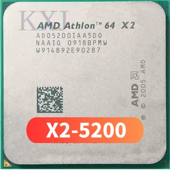 Двуядрен процесор AMD Athlon X2-5200+ X2 5200 + 2,7 Ghz ADO5200IAA5DO ADO5200IAA5DU ADO5200IAA5DD С процессорным жак AM2 940pin