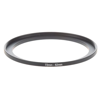 Детайли камера Преходни пръстен за филтър на обектива 72-82 мм, Черен