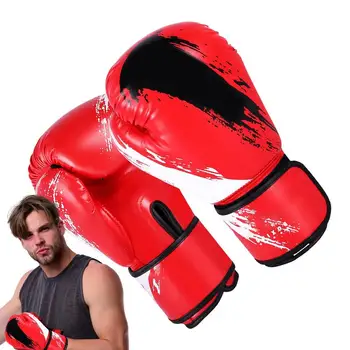 Детски боксови ръкавици от изкуствена кожа, дишаща, светът бокс круша за MMA ръкавици за кикбоксинга, ръкавици за тренировки по Муай Тай, карате