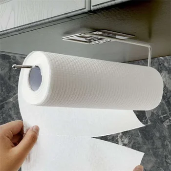 държач за тоалетна хартия от неръждаема стомана, рафтове за съхранение на хавлиените кърпи, стенни закачалка, кухня фолио за хранителни продукти, рафтове за съхранение на банята, закачалка за кърпи за баня