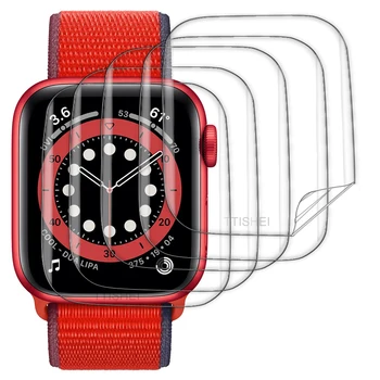 за apple watch 4 5 6 SE защитно фолио за екрана 44 мм 40 мм Мека филм TPU не закалено стъкло за iwatch защитно фолио за екрана броня