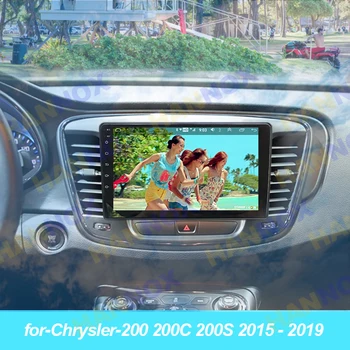 За Chrysler 200 200C 200S 2015-2023 9-инчов сензорен екран и Android Автомагнитола, мултимедиен плейър, стерео Carplay Главното устройство