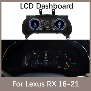 За Lexus RX RX300 RX330 RX350 RX400 RX450h 2016-2021 Linux Автомобили LCD Таблото Дигитален Клъстер Уред Виртуална Панел на Кабината