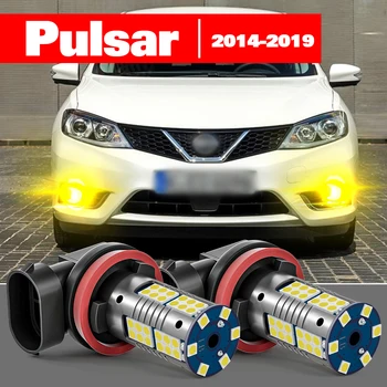 За Nissan Pulsar C13 2014-2019 2 бр. Аксесоари за led фарове за мъгла, фаровете 2015 2016 2017 2018