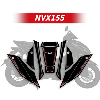 За YAMAHA AEROX155 Комплект стикери за резервоара на мотоциклета, украса на газова бутилка мотоциклет и защитни стикери Могат да се избират по цвят