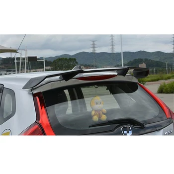 За спорт Истински въглеродни влакна Спойлер на покрива КРИЛО на Honda Fit Jazz Аксесоари за задното стъкло на превозното средство GK5 2014-2019 Година на издаване