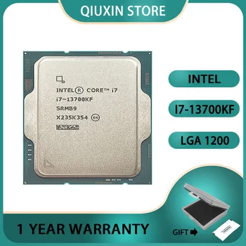 Изцяло нова игра Intel I7 13700KF за КОМПЮТЪР, 16 ядра, 24 поток, жак LGA1200 чип OEM, само процесор на 10-то поколение