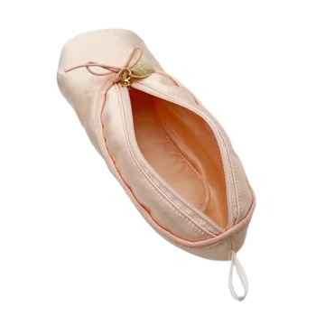 Косметичка под формата на балетни обувки, Универсални чанти за съхранение на козметика, Здрава чанта за моливи, калъф за съхранение, подарък за любителите на балет