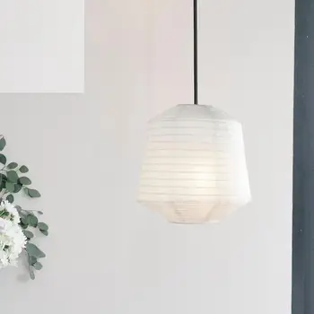 Лампион Nordic Lampshade Хартиена лампа за лампи Подвижни висящи впечатлява със своя бохемски стил